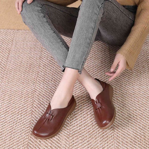 dress shoes versatile soft sole leather shoes spring and autumn comfortable cow mother women's deep mouth flat bottom large ixa6, Black
dress shoes versatile soft sole leather shoes spring and autumn comfortable cow mother women's deep mouth flat bottom large ixa6, Black