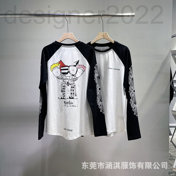 women's t-shirt designer ouchao brand ch kexinluo early spring black and white raglan sleeve printed women's round neck long sleev
women's t-shirt designer ouchao brand ch kexinluo early spring black and white raglan sleeve printed women's round neck long sleev
