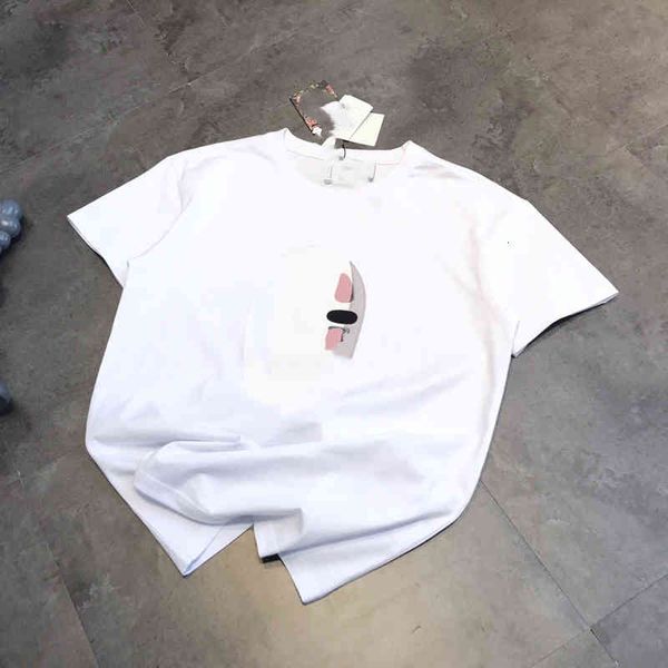 women's t-shirt spring and summer fashion br l family men's women's same couple's round neck cotton sports t-shirt simpl, White
women's t-shirt spring and summer fashion br l family men's women's same couple's round neck cotton sports t-shirt simpl, White
