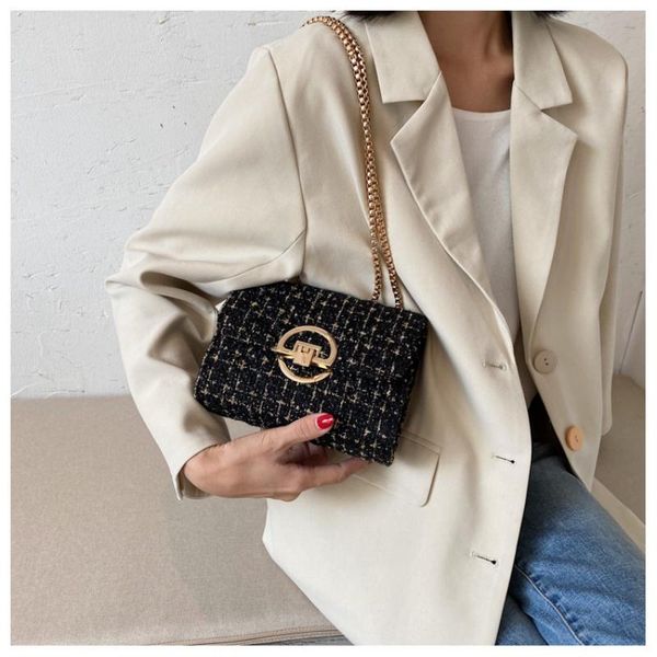 evening bags 2022 korean fashion ubiquitous chain single shoulder crossbody woolen bag women's plaid cotton
evening bags 2022 korean fashion ubiquitous chain single shoulder crossbody woolen bag women's plaid cotton