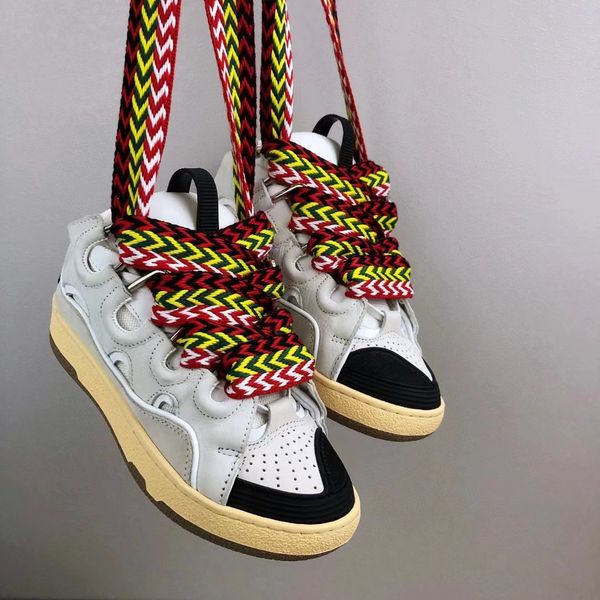 2022 designer casual shoes leather curb sneakers fashion bread shoes lace- up shoe breathable sneaker, Black
2022 designer casual shoes leather curb sneakers fashion bread shoes lace- up shoe breathable sneaker, Black