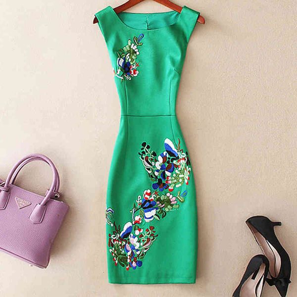 casual dresses autumn high-end fashion trend women's boutique elegant embroidery cheongsam sleeveless dress mwai, Black;gray
casual dresses autumn high-end fashion trend women's boutique elegant embroidery cheongsam sleeveless dress mwai, Black;gray