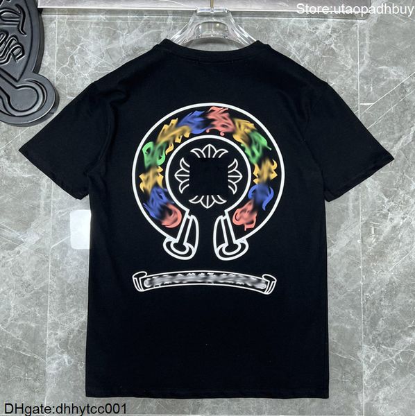 classic t shirts mens luxury letter ch t-shirt designers horseshoe sanskrit cross pattern tshirt summer tees clothing pt7u, White;black
classic t shirts mens luxury letter ch t-shirt designers horseshoe sanskrit cross pattern tshirt summer tees clothing pt7u, White;black