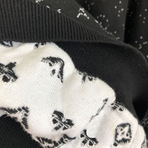 new aop jacquard letter knitted sweater in autumn / winter 2022acquard knitting machine e custom jnlarged detail crew neck cotton 455g5df3, Black;brown
new aop jacquard letter knitted sweater in autumn / winter 2022acquard knitting machine e custom jnlarged detail crew neck cotton 455g5df3, Black;brown