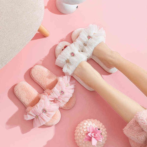 nxy slippers slides autumn and winter new mesh girl plush slippers home indoor floor cotton skin friendly breathable female 220808, Black
nxy slippers slides autumn and winter new mesh girl plush slippers home indoor floor cotton skin friendly breathable female 220808, Black