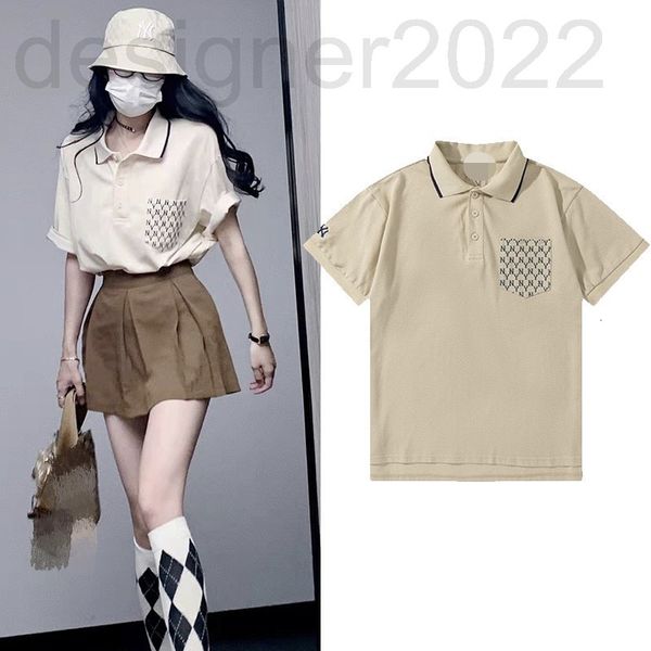 women's blouses & shirts designer summer polo shirt casual versatile lapel solid color couple ny short sleeve t-shirt c4ky, White
women's blouses & shirts designer summer polo shirt casual versatile lapel solid color couple ny short sleeve t-shirt c4ky, White