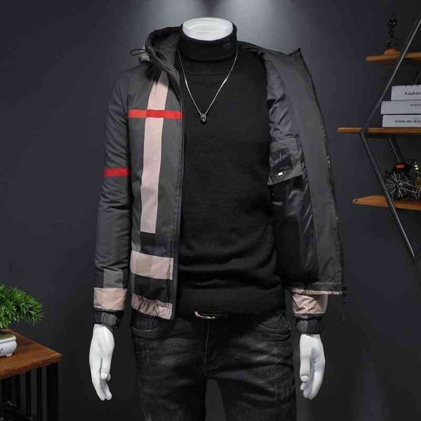 fashion new men's down jacket luxury brand designer wholesale hooded and winter handsome thickened coat, Black
fashion new men's down jacket luxury brand designer wholesale hooded and winter handsome thickened coat, Black