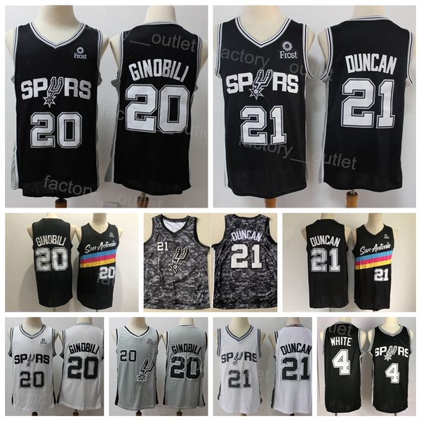 men basketball manu ginobili jersey 20 tim duncan 21 derrick white 4 black grey team color embroidery and stitched for sport fans breathable, Black;red
men basketball manu ginobili jersey 20 tim duncan 21 derrick white 4 black grey team color embroidery and stitched for sport fans breathable, Black;red