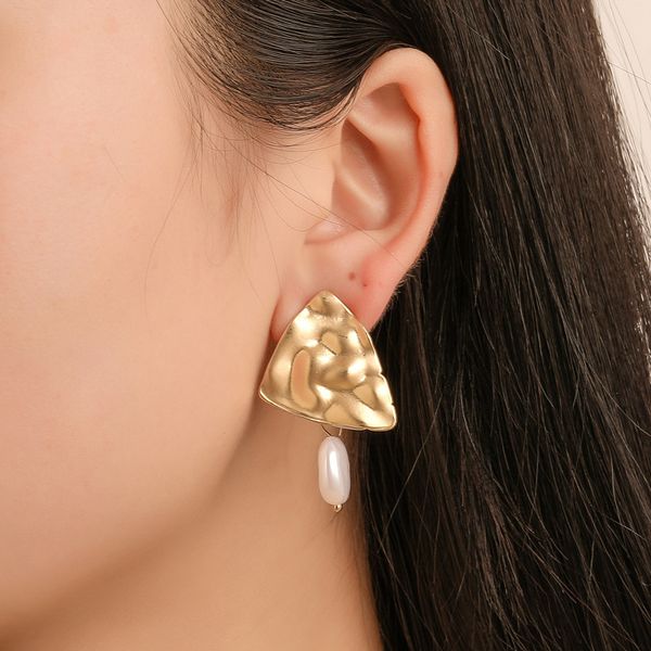 europe irregular sequin gold charm earrings geometric tassel pearl drop earring women lady dress party wearing ear stud jewelry wholesale, Golden
europe irregular sequin gold charm earrings geometric tassel pearl drop earring women lady dress party wearing ear stud jewelry wholesale, Golden