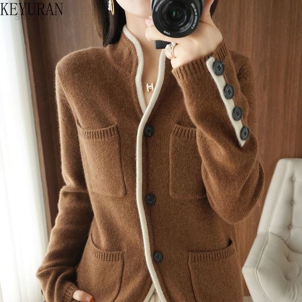 stand-up collar knitted vest women sweater jacket autumn/winter 2022 korean fashion single breasted knitted jacket casual l220725, White
stand-up collar knitted vest women sweater jacket autumn/winter 2022 korean fashion single breasted knitted jacket casual l220725, White