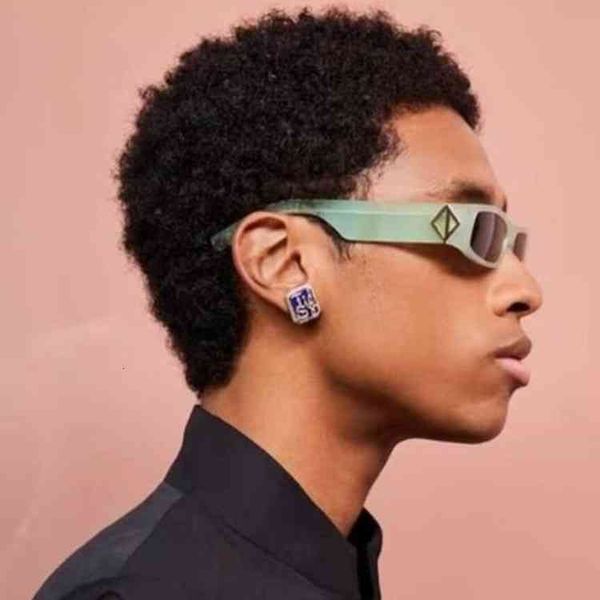 sunglasses small square men's net red same narrow women's s, White;black