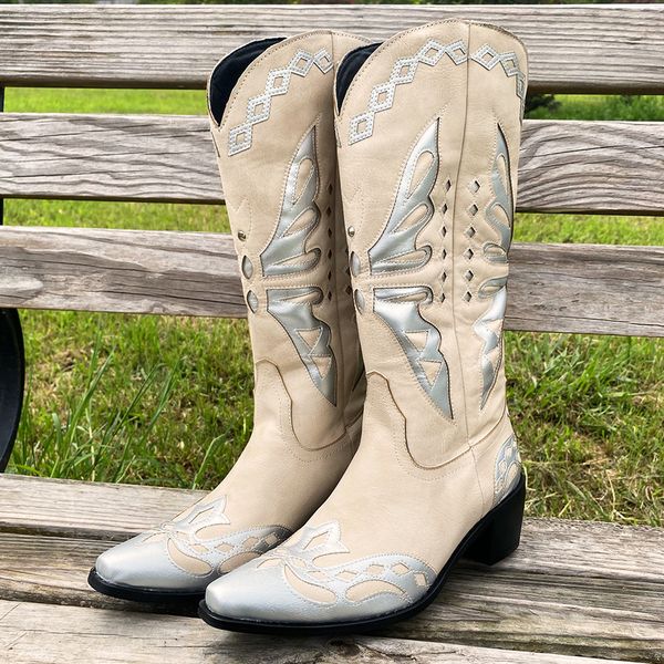 bonjomarisa brand cowboy western mid calf boots for women riding casual walking chunky butterfly trendy shoes boots female 220725, Black
bonjomarisa brand cowboy western mid calf boots for women riding casual walking chunky butterfly trendy shoes boots female 220725, Black