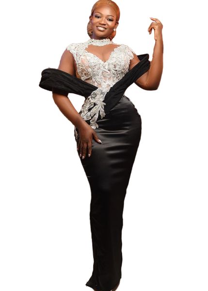 aso ebi 2022 arabic plus size black luxurious sheath prom dresses high neck lace evening formal party second reception birthday engagement g
aso ebi 2022 arabic plus size black luxurious sheath prom dresses high neck lace evening formal party second reception birthday engagement g