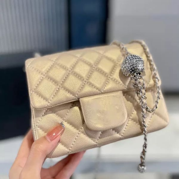 y3 mini flap square designer bag calfskin caviar leather drill ball adjuster silver chain classic quilted check shoulder crossbody bag luxur
y3 mini flap square designer bag calfskin caviar leather drill ball adjuster silver chain classic quilted check shoulder crossbody bag luxur