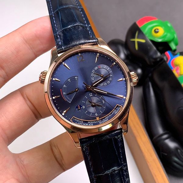 classic men watches 42mm automatic mechanical movement wristwatches business wristwatches, Slivery;brown
classic men watches 42mm automatic mechanical movement wristwatches business wristwatches, Slivery;brown