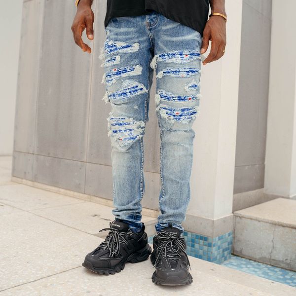 ss22 mens jeans skinny slim fit washed coating material luxury denim elastic motorcycle men ca0006 original r sz29-40, Blue
ss22 mens jeans skinny slim fit washed coating material luxury denim elastic motorcycle men ca0006 original r sz29-40, Blue