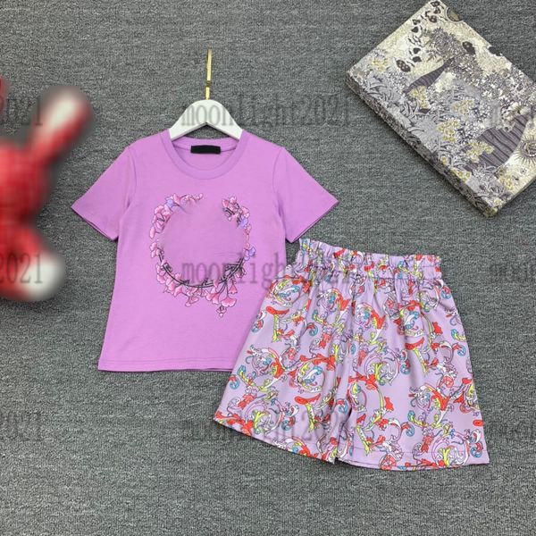 summer designer sets girls tracksuits high-end t shirts+ shorts 2 pieces suit brand kids children sports t shirts clothing suits flower prin, White
summer designer sets girls tracksuits high-end t shirts+ shorts 2 pieces suit brand kids children sports t shirts clothing suits flower prin, White