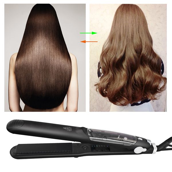 steam hair straightener ceramic vapor flat iron steam hair straightening iron curler electric hair curling tongs styling tool pe
steam hair straightener ceramic vapor flat iron steam hair straightening iron curler electric hair curling tongs styling tool pe