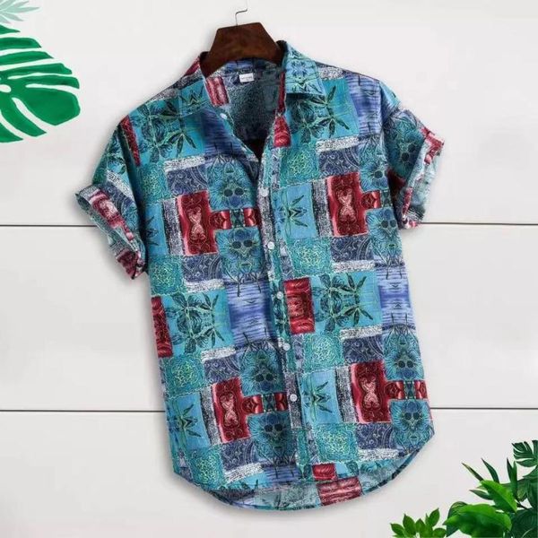 men's t-shirts linen short sleeved shirt men summer flowers loose leisure hawaii holiday beach printed t-shirt button national stylemen, White;black
men's t-shirts linen short sleeved shirt men summer flowers loose leisure hawaii holiday beach printed t-shirt button national stylemen, White;black