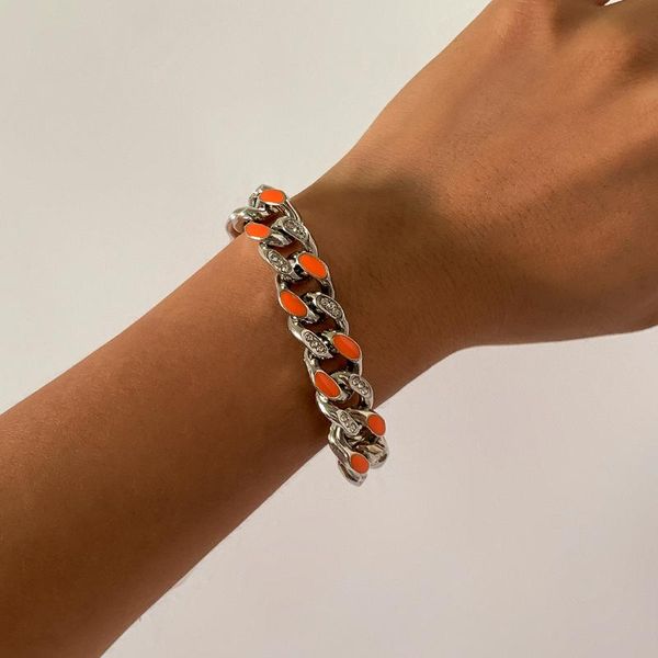 link, chain ingemark fashion statement hip hop chunky thick bracelets on hand for men steampunk curb cuban rapper bangles goth jewelry, Black
link, chain ingemark fashion statement hip hop chunky thick bracelets on hand for men steampunk curb cuban rapper bangles goth jewelry, Black