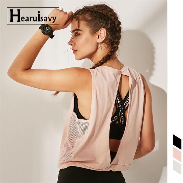 women's tank workout sports wear for women gym t-shirt open back yoga sport blouses woman fitness shirt female jersey 220428, Gray
women's tank workout sports wear for women gym t-shirt open back yoga sport blouses woman fitness shirt female jersey 220428, Gray