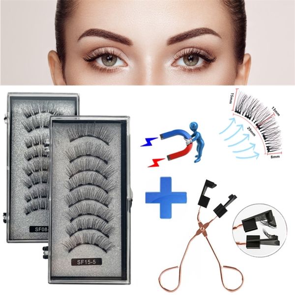 2 pairs 3d natural magnetic eyelashes with 5 lashes handmade reusable false support drop 220518
2 pairs 3d natural magnetic eyelashes with 5 lashes handmade reusable false support drop 220518