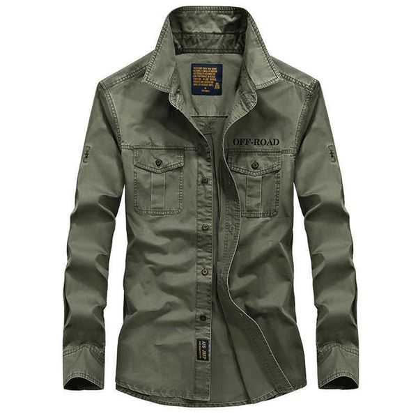 brand military army shirt men spring autumn 100% cotton long sleeve mens shirts plus size 4xl 5xl 6xl camisa masculina 210701, White;black
brand military army shirt men spring autumn 100% cotton long sleeve mens shirts plus size 4xl 5xl 6xl camisa masculina 210701, White;black