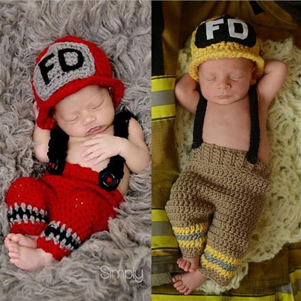 handmade crochet baby fireman outfit newborn po props knitted baby costume christmas outfit baby shower gift309j, Yellow
handmade crochet baby fireman outfit newborn po props knitted baby costume christmas outfit baby shower gift309j, Yellow