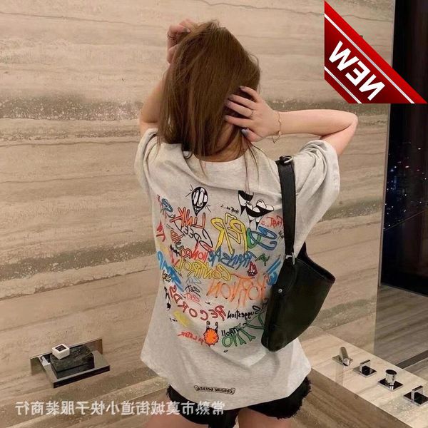summer new ch cross croix funny graffiti short sleeve t-shirt fashion brand lovers cotton, White;black
summer new ch cross croix funny graffiti short sleeve t-shirt fashion brand lovers cotton, White;black