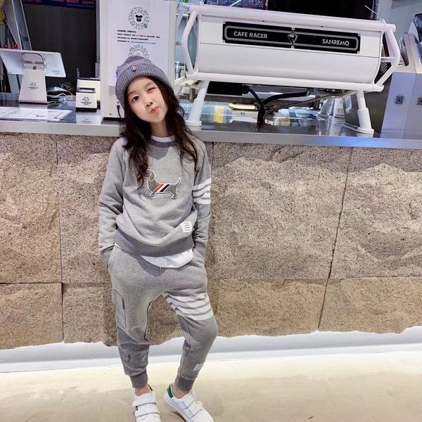 girls clothe korean style set 100-160cm designer fashion kid toddler boys clothes wholesale send with box autumn, White
girls clothe korean style set 100-160cm designer fashion kid toddler boys clothes wholesale send with box autumn, White