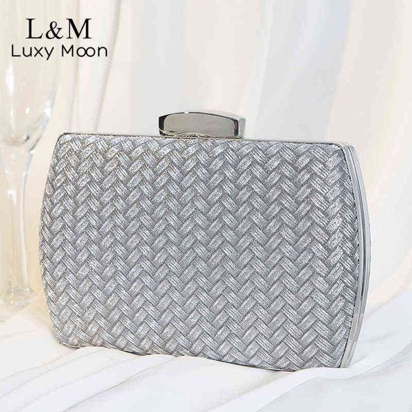 evening handbag vintage woven women's handbag sequin shiny handbag luxury designer wedding bracelet 220325
evening handbag vintage woven women's handbag sequin shiny handbag luxury designer wedding bracelet 220325