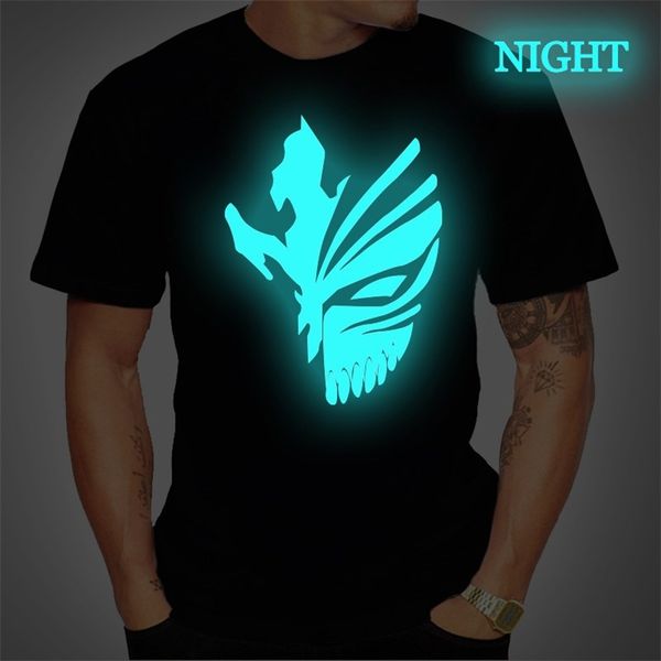 cotton anime bleach mens t shirt kurosaki ichigo luminous short sleeve t shirts tee streetwear bleach anime t shirt 220608, White
cotton anime bleach mens t shirt kurosaki ichigo luminous short sleeve t shirts tee streetwear bleach anime t shirt 220608, White