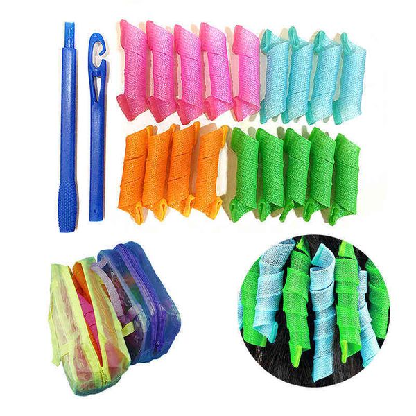 hair curler magic curlers rollers lightweight fashion easy spiral roller 20-75cm for women heatless waves 220304
hair curler magic curlers rollers lightweight fashion easy spiral roller 20-75cm for women heatless waves 220304