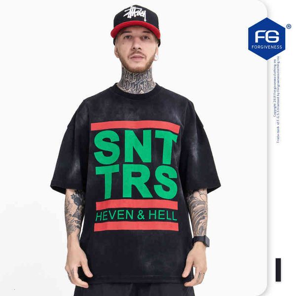 men's t-shirts fg men's wear spring and summer water wash old tie dye letter print round neck short sleeve t-shirt loose 4rnw, White;black
men's t-shirts fg men's wear spring and summer water wash old tie dye letter print round neck short sleeve t-shirt loose 4rnw, White;black