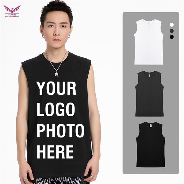 kustom kaus tanpa lengan rompi olahraga pria kustomisasi kepribadian bordir tank kebugaran gym 220613, White;black
kustom kaus tanpa lengan rompi olahraga pria kustomisasi kepribadian bordir tank kebugaran gym 220613, White;black