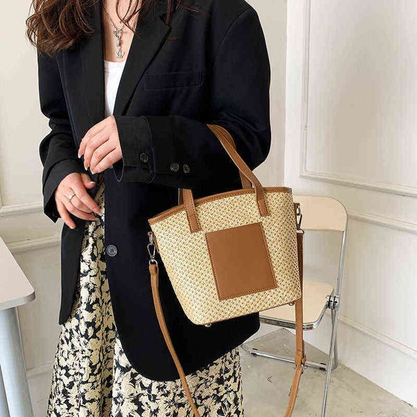 straw shoulder bag solid color large capacity casual luxury bag woman handbag crossbody bags for women women's trend tote 220512
straw shoulder bag solid color large capacity casual luxury bag woman handbag crossbody bags for women women's trend tote 220512