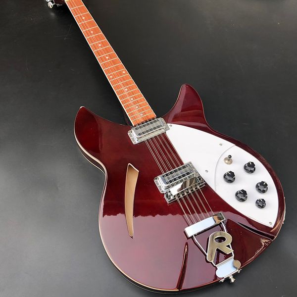 factory direct sales ruiken 12-string 360 electric guitar red-brown paint rosewood fingerboard point products inlaid with half-empty guitar
factory direct sales ruiken 12-string 360 electric guitar red-brown paint rosewood fingerboard point products inlaid with half-empty guitar