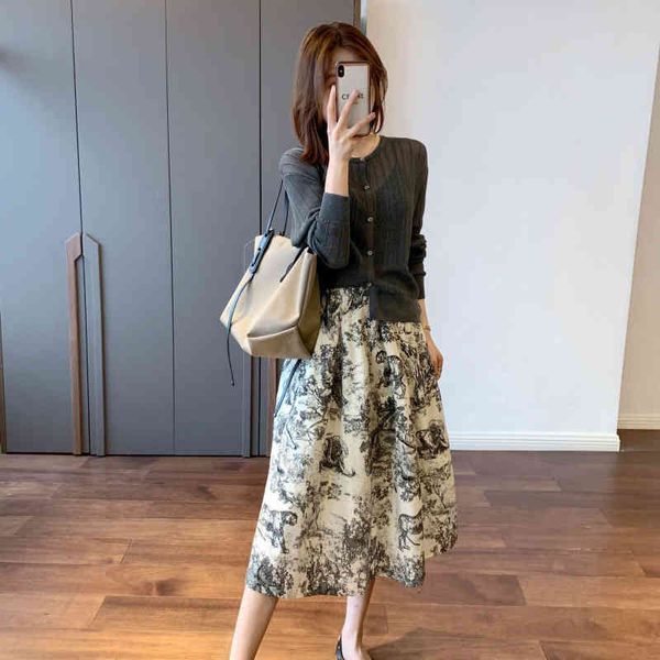 two piece dress 2022 spring and autumn style net red temperament floral skirt two-piece set imperial sister small suit female qpkw, White
two piece dress 2022 spring and autumn style net red temperament floral skirt two-piece set imperial sister small suit female qpkw, White