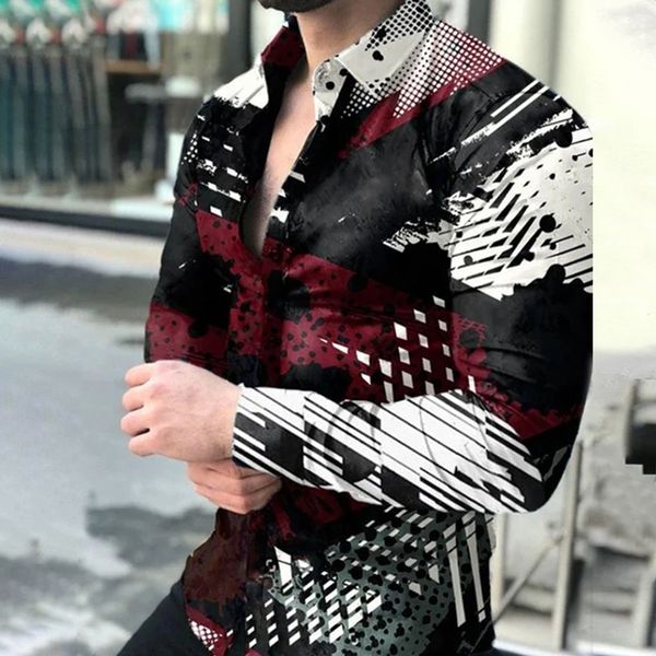 spring autumn polos new men slim fit shirt long sleeve camisa masculina prined chemise homme men club prom shirts s-4xl, White;black
spring autumn polos new men slim fit shirt long sleeve camisa masculina prined chemise homme men club prom shirts s-4xl, White;black
