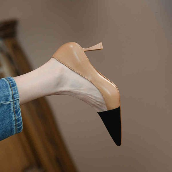 boots chic giant leg long french thin heel single shoes women's early spring and autumn style versatile small fragrance shallow mouth h, Black
boots chic giant leg long french thin heel single shoes women's early spring and autumn style versatile small fragrance shallow mouth h, Black
