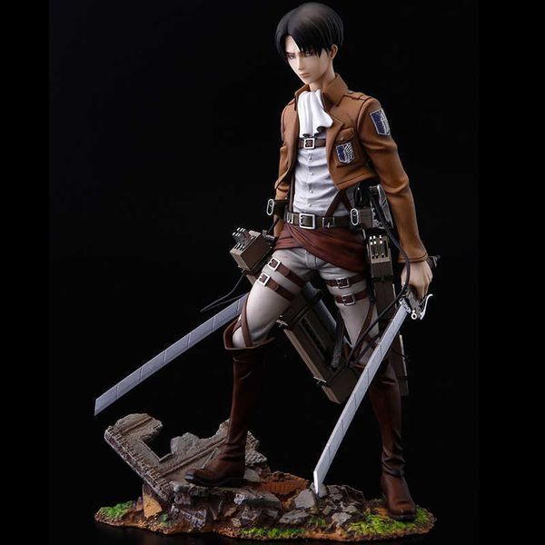 huiya01 sen-ti-nel attack on titan brave-act levi 1/8 scale pvc action figure japanese anime figure collection model toys doll gift q0722
huiya01 sen-ti-nel attack on titan brave-act levi 1/8 scale pvc action figure japanese anime figure collection model toys doll gift q0722