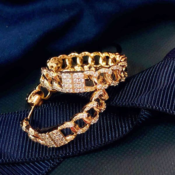 chain for women's s925 silver needle gold diamond hollow earrings hip hop fashion simple luxury jewelry holiday gift, Golden
chain for women's s925 silver needle gold diamond hollow earrings hip hop fashion simple luxury jewelry holiday gift, Golden