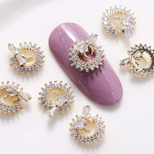 10pcs/lot 3d alloy nail art zircon metal rhinestones manicure nails accessories professional supplies decorations charms y47-8, Red;gold
10pcs/lot 3d alloy nail art zircon metal rhinestones manicure nails accessories professional supplies decorations charms y47-8, Red;gold