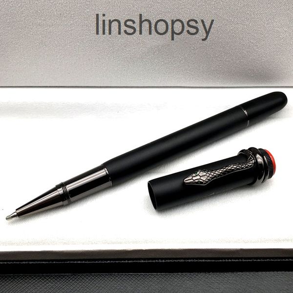 inheritance series matte black rollerball pen ballpoint exquisite snake clip design office school supplies writing smooth ink fountain, Blue;orange
inheritance series matte black rollerball pen ballpoint exquisite snake clip design office school supplies writing smooth ink fountain, Blue;orange