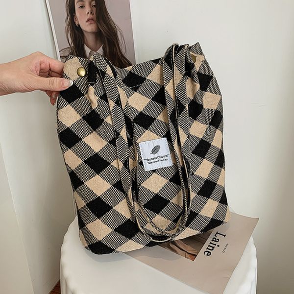 bags for women 2022 corduroy snap button shoulder bag large capacity reusable shopping bag literary buckle tote female handbags
bags for women 2022 corduroy snap button shoulder bag large capacity reusable shopping bag literary buckle tote female handbags