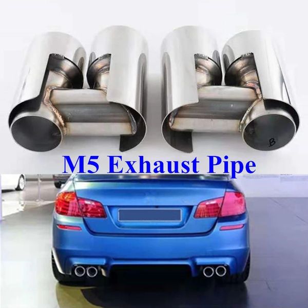 pair stainless steel exhaust pipe for bmw 5 series upgrade m5 2014-20 18 car back exhausts system modified
pair stainless steel exhaust pipe for bmw 5 series upgrade m5 2014-20 18 car back exhausts system modified
