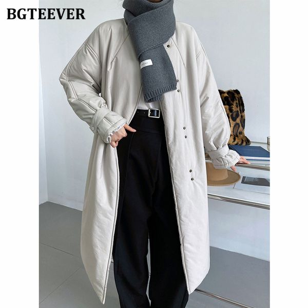 fashion o-neck single-breasted cotton padded women down coats full sleeve loose female parkas 2021 winter long coats, Tan;black
fashion o-neck single-breasted cotton padded women down coats full sleeve loose female parkas 2021 winter long coats, Tan;black