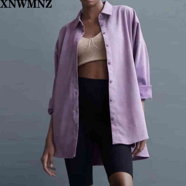xnwmnz za turn down collar blouses women fashion loose solid corduroy shirts elegant casual long sleeve female ladies 210513, White
xnwmnz za turn down collar blouses women fashion loose solid corduroy shirts elegant casual long sleeve female ladies 210513, White