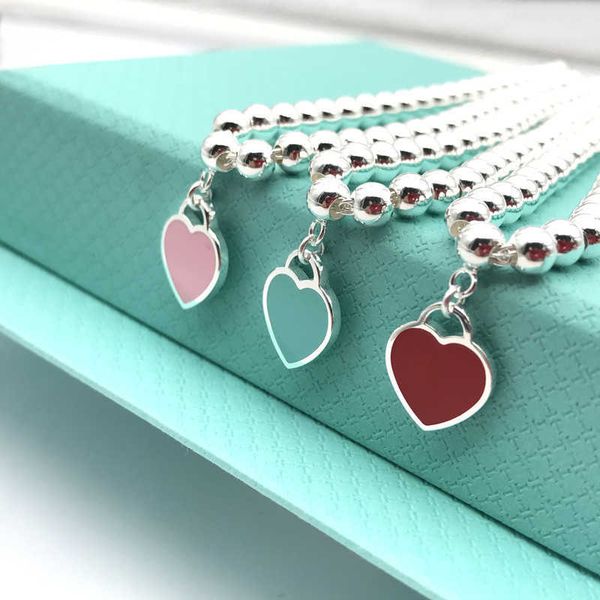 2022 100% s925 silver luxury heart beaded tag strands bracelet women fine jewelry trendy beads chain round ball bracelets for girlfriend lov, Black
2022 100% s925 silver luxury heart beaded tag strands bracelet women fine jewelry trendy beads chain round ball bracelets for girlfriend lov, Black