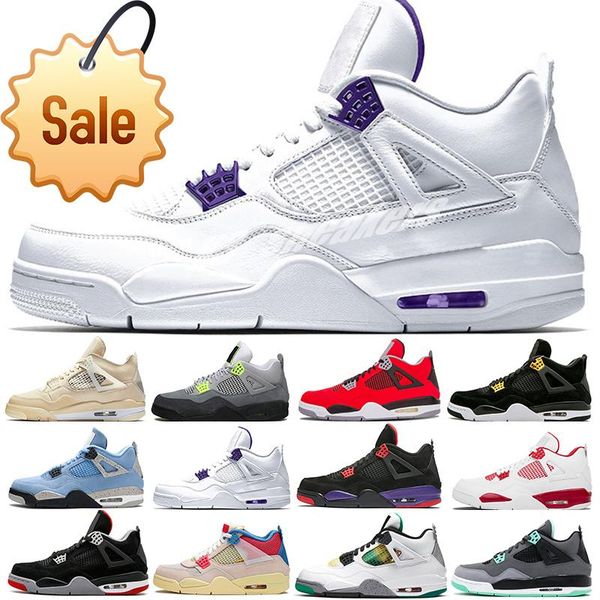 lightning men jumpman 4 4s high basketball shoes sail bred kaws fire red thunder taupe haze university blue soft outdoor e 
lightning men jumpman 4 4s high basketball shoes sail bred kaws fire red thunder taupe haze university blue soft outdoor e